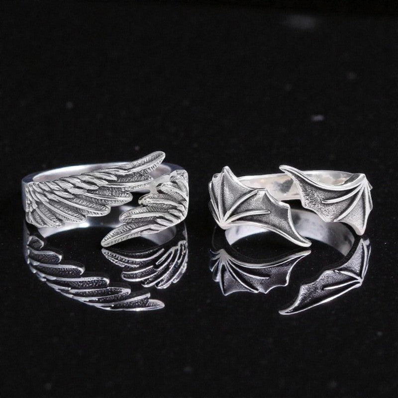 Bague ange et démon