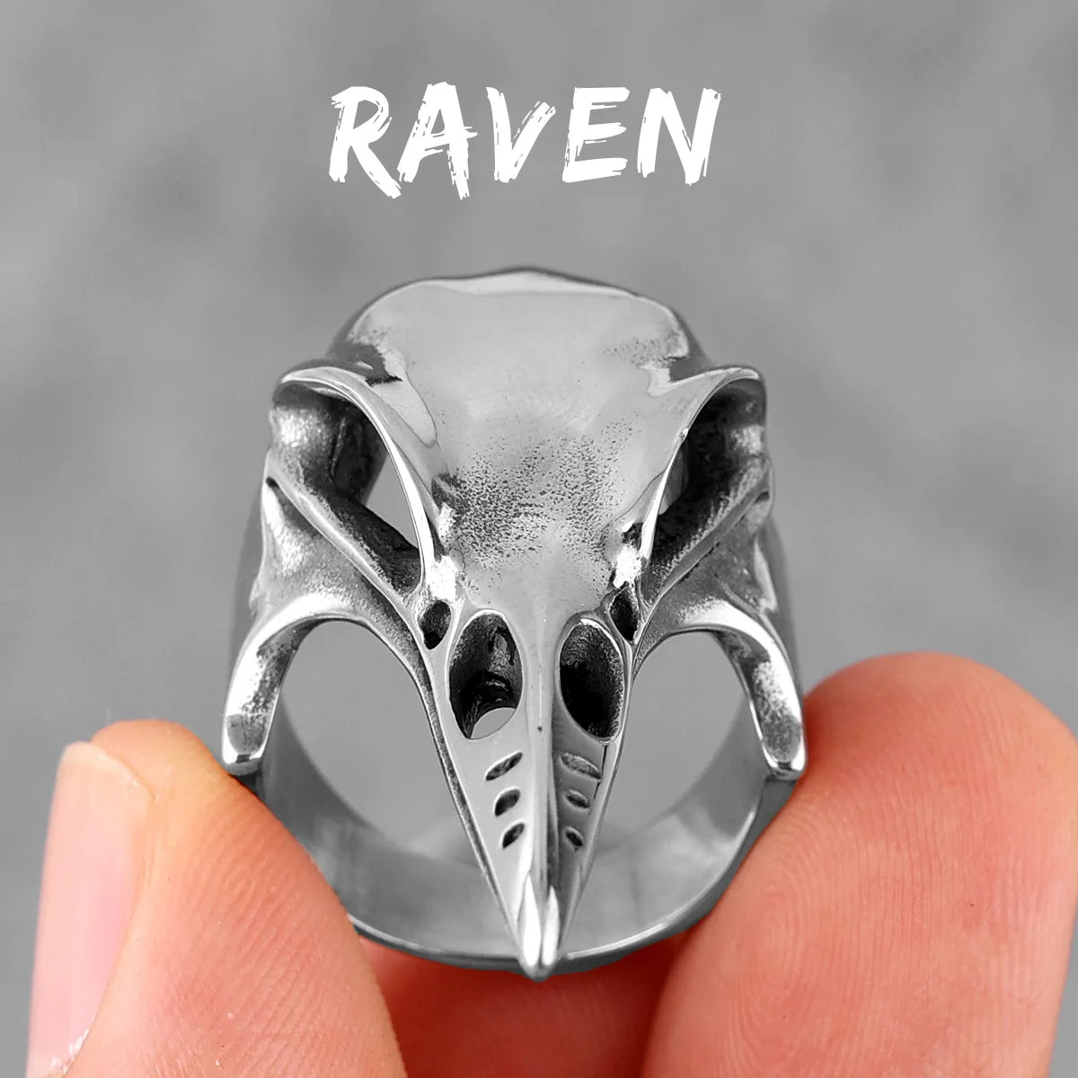 Bague " le mystère du corbeau"