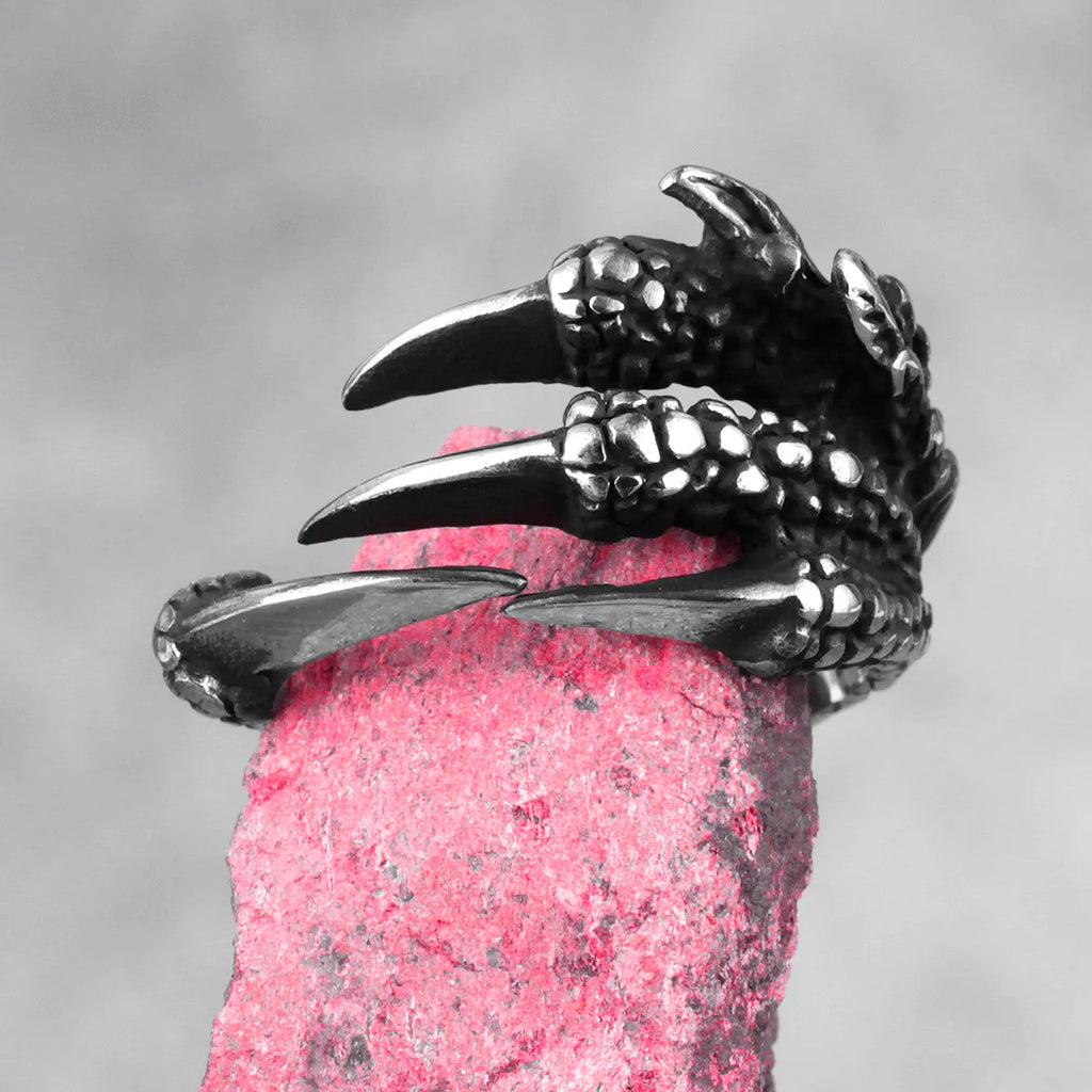 Bague griffe de dragon