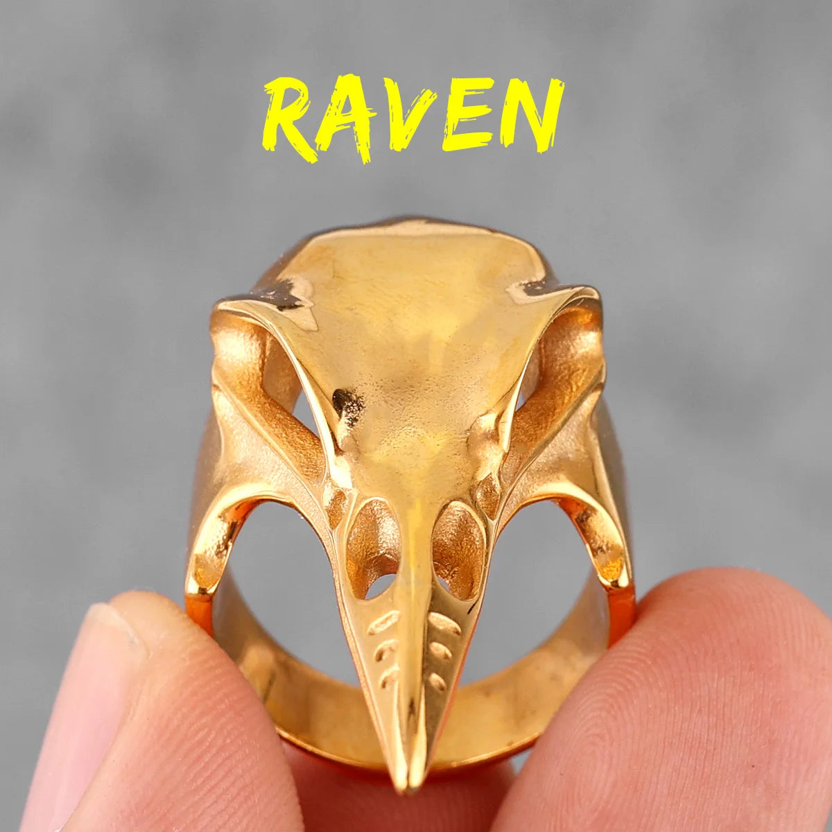 Bague " le mystère du corbeau"