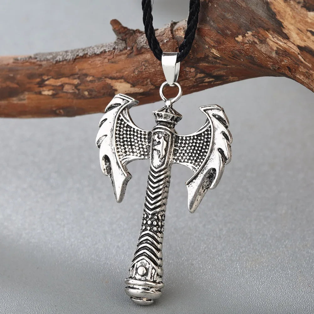 Collier hache viking