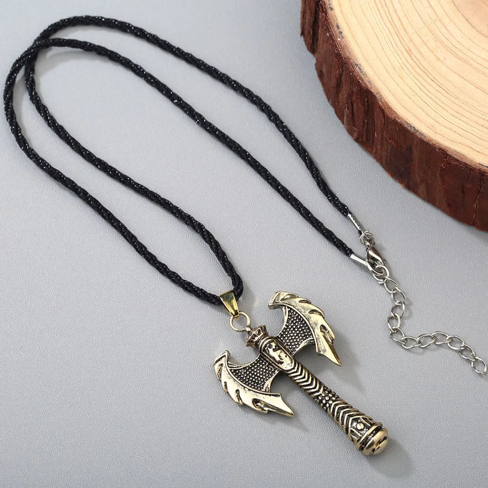 Collier hache viking