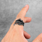 Bague griffe de dragon