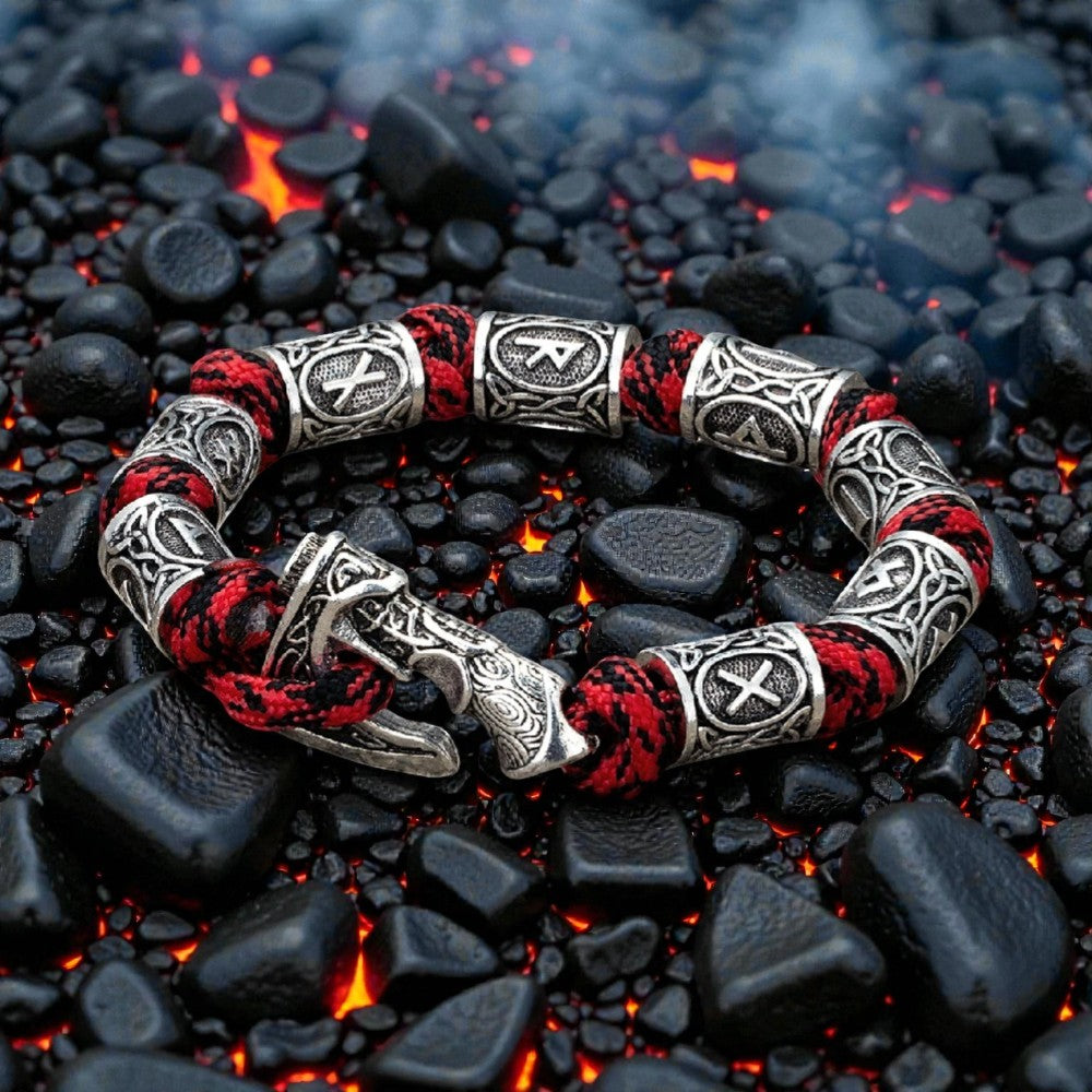 Bracelet "le marteau Mjolnir"