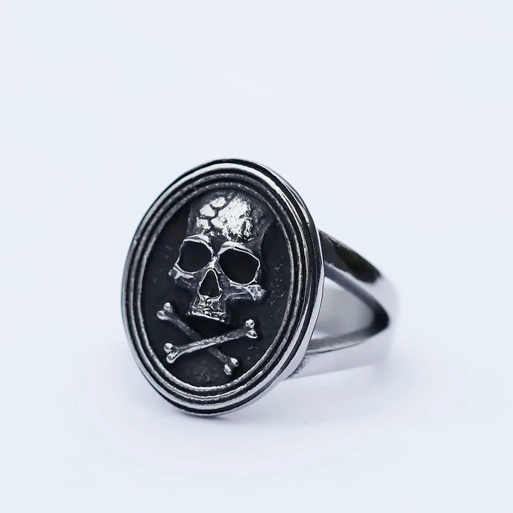 Bague vintage pirate