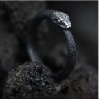 Bague "le serpent articulé"