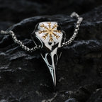 Collier "la sagesse du corbeau"