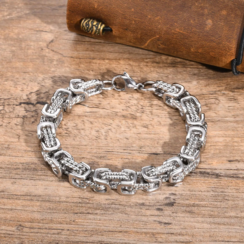 Bracelet en chaine viking