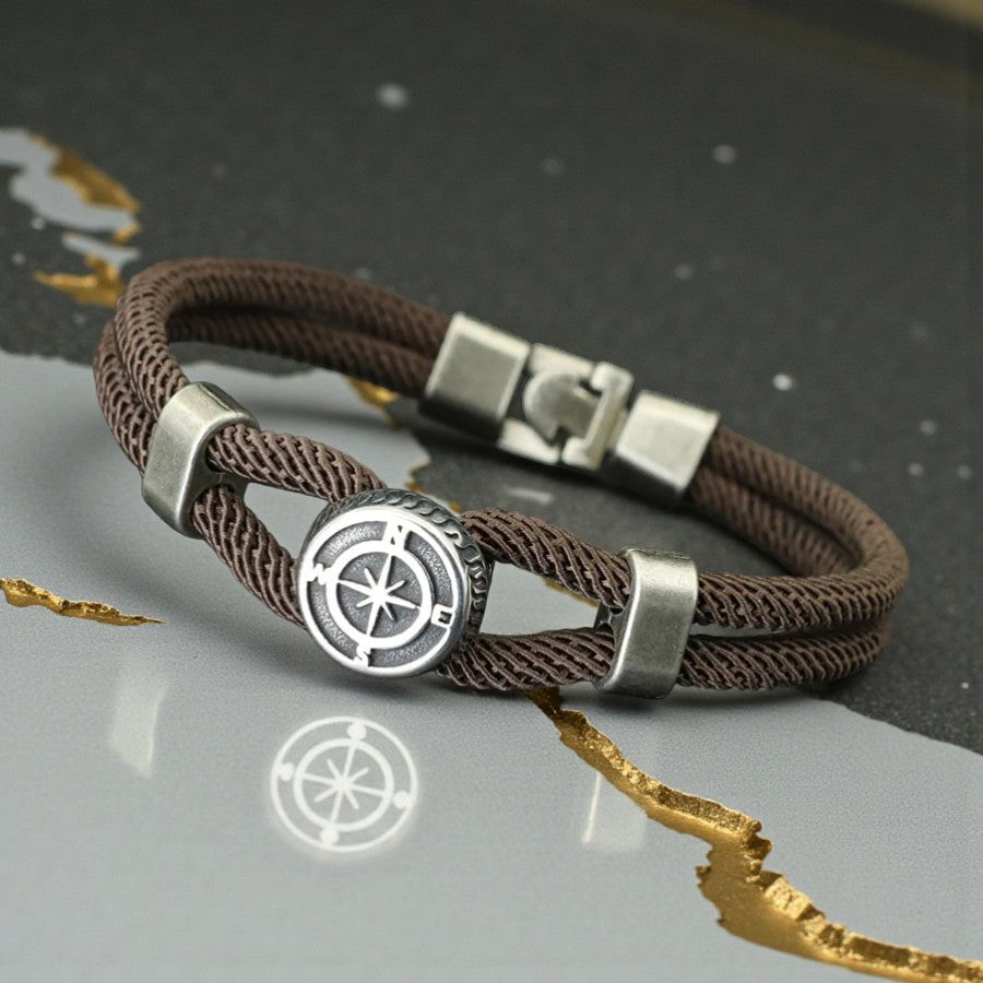 Bracelet boussole nautique