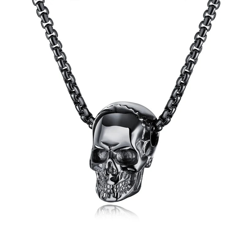 Collier "crâne de pirate"