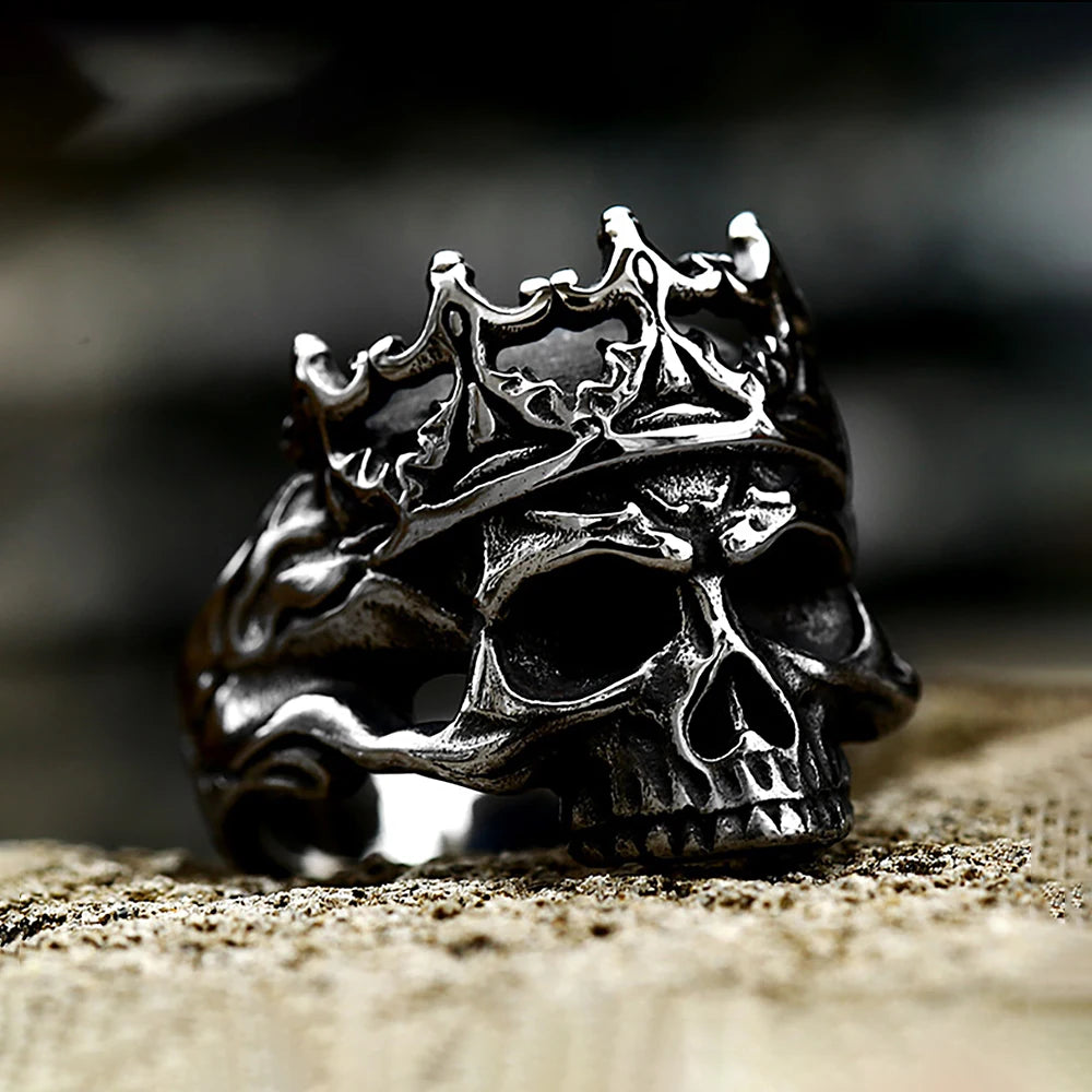 Bague "la couronne du pirate"