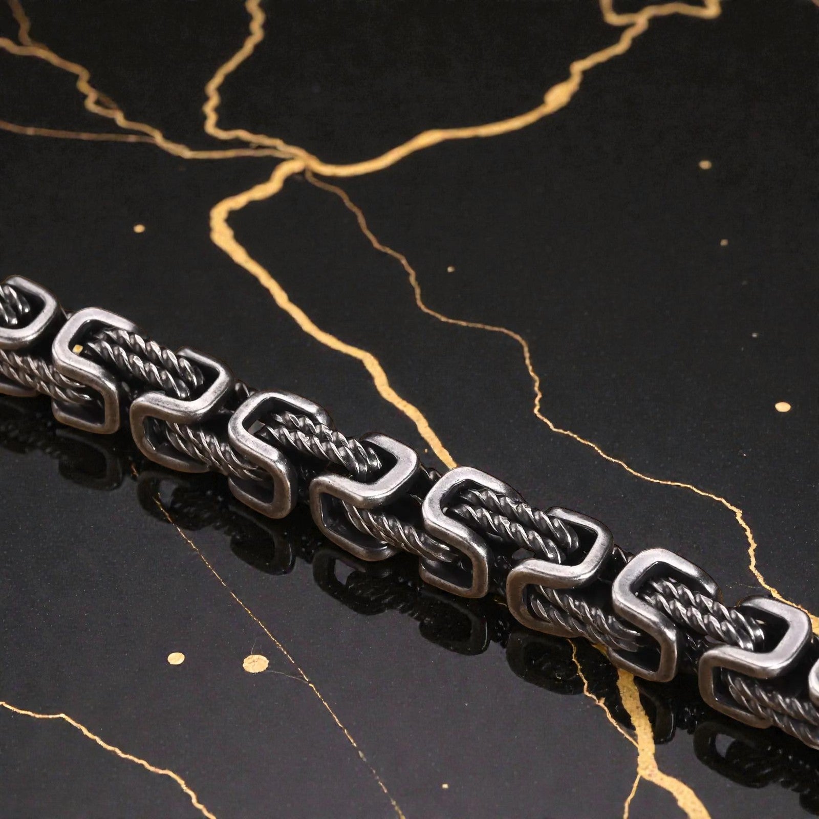 Bracelet en chaine viking