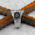 Bague Valknut