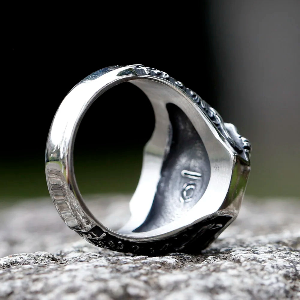 Bague "l'aigle charismatique"