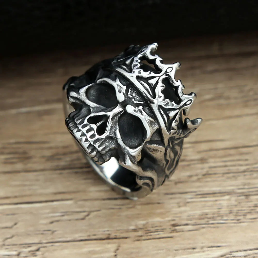 Bague "la couronne du pirate"