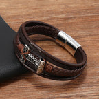 Bracelet cuir marteau de Thor