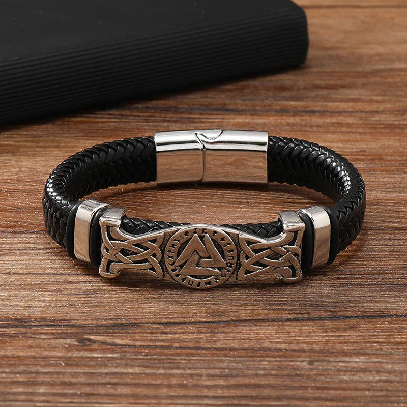 Bracelet symbole Valknut
