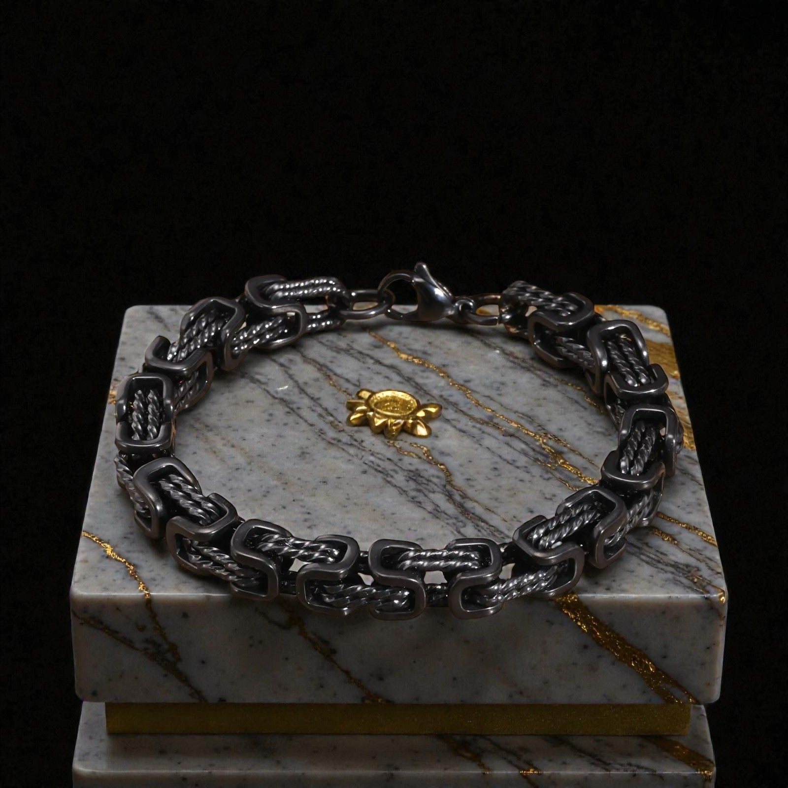 Bracelet en chaine viking
