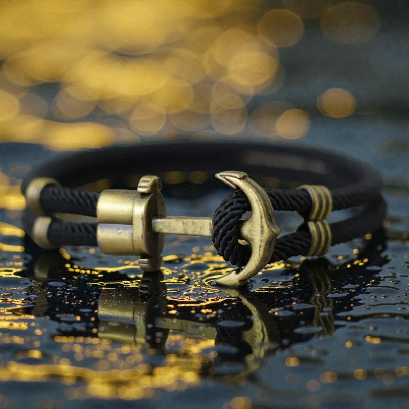 Bracelet "l'ancre nordique"