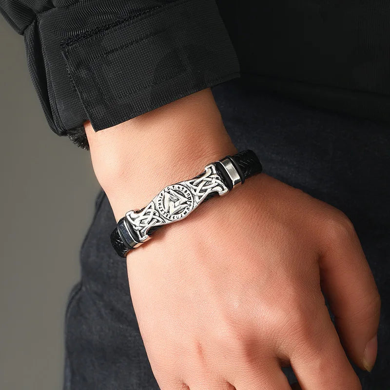 Bracelet symbole Valknut