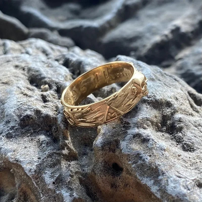 Bague "l'or du pirate"