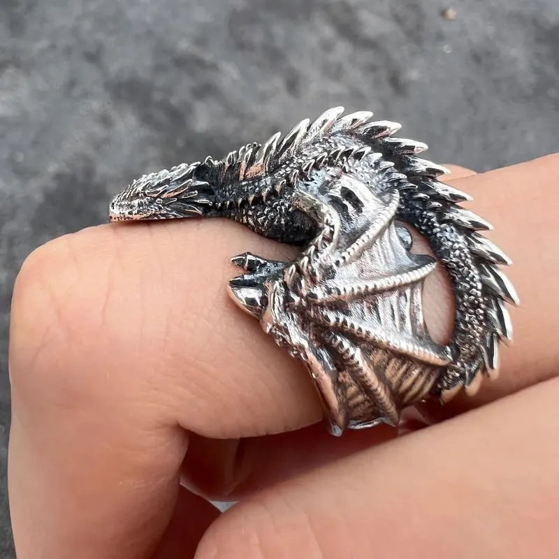Bague "l'audce du dragon"