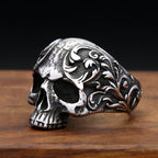 Bague "le crâne silencieux"