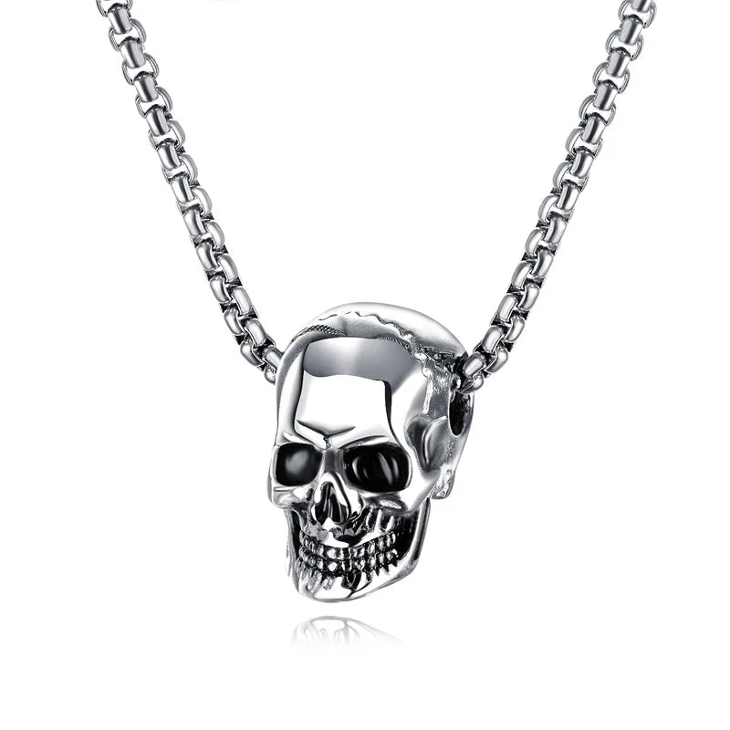 Collier "crâne de pirate"