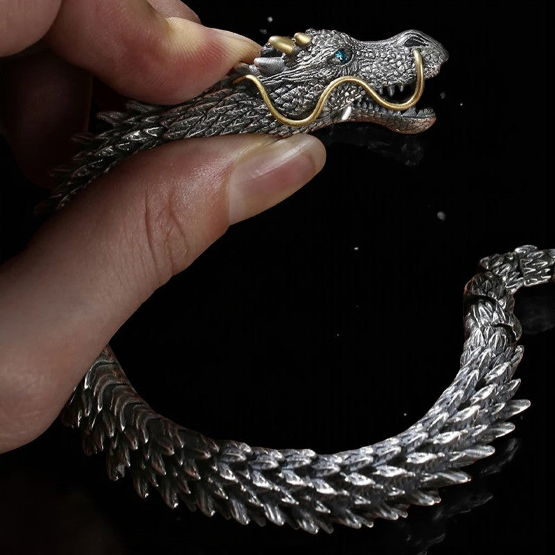 Bracelet "le dragon porte-bonheur"