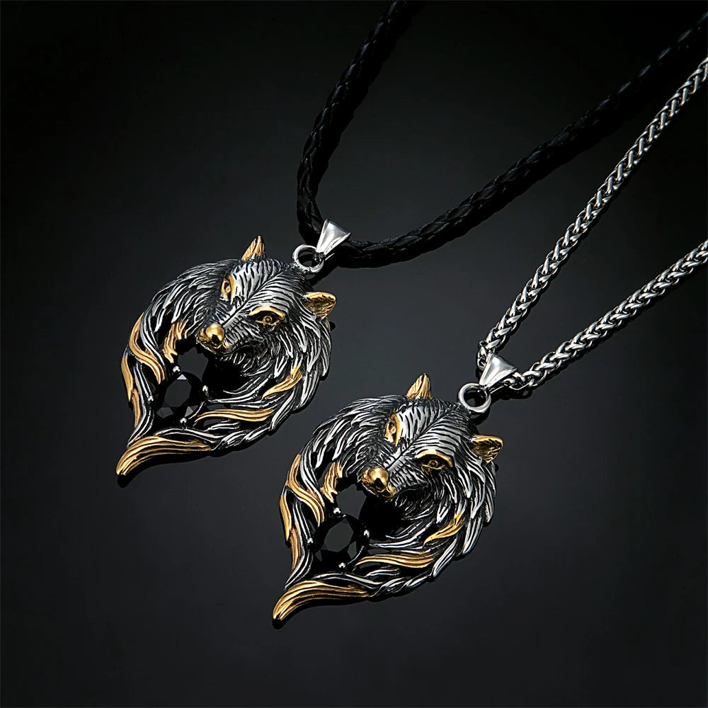Collier "le loup d'Odin"