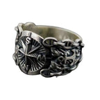 Bague "la boussole du pirate"