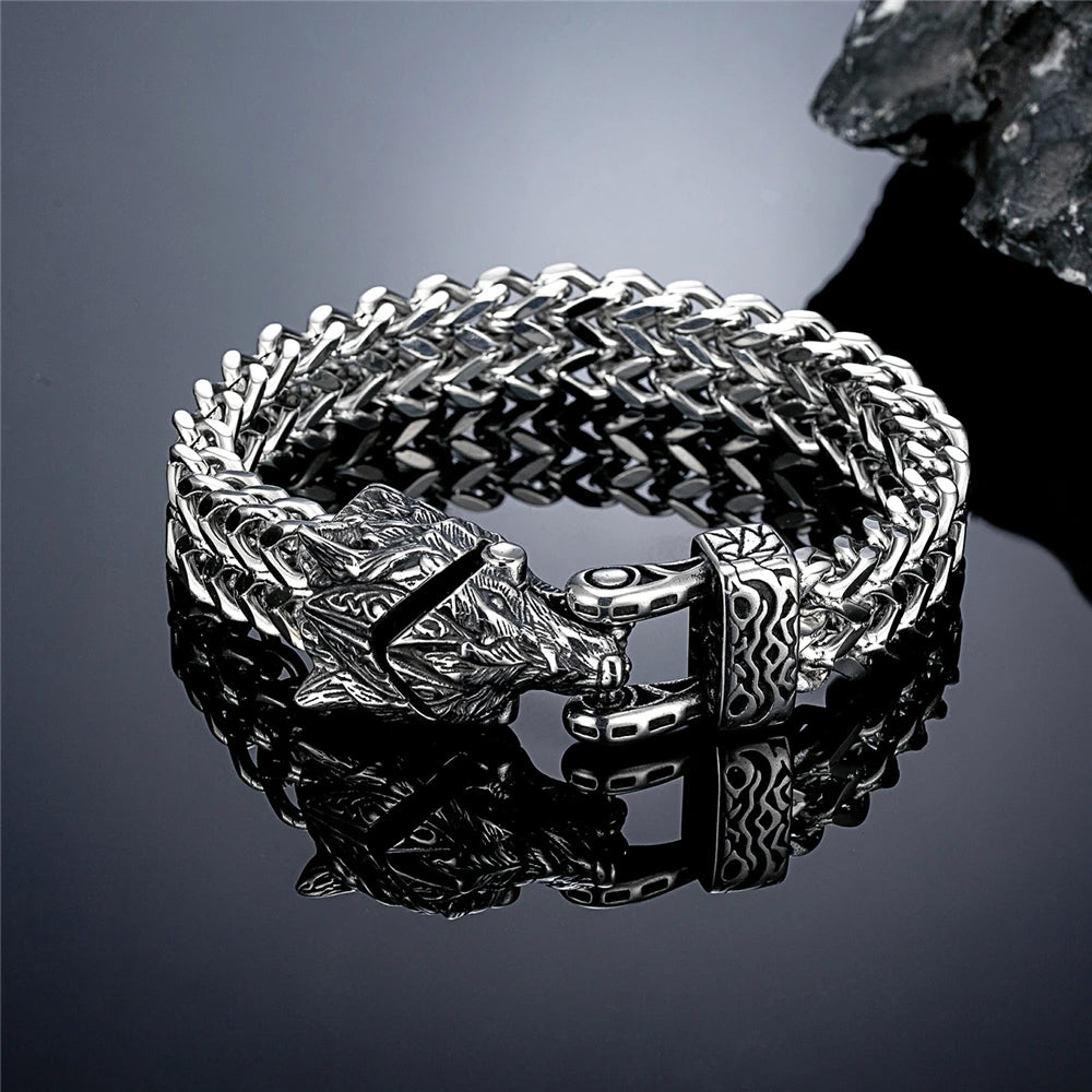 Bracelet "la détermination du loup"
