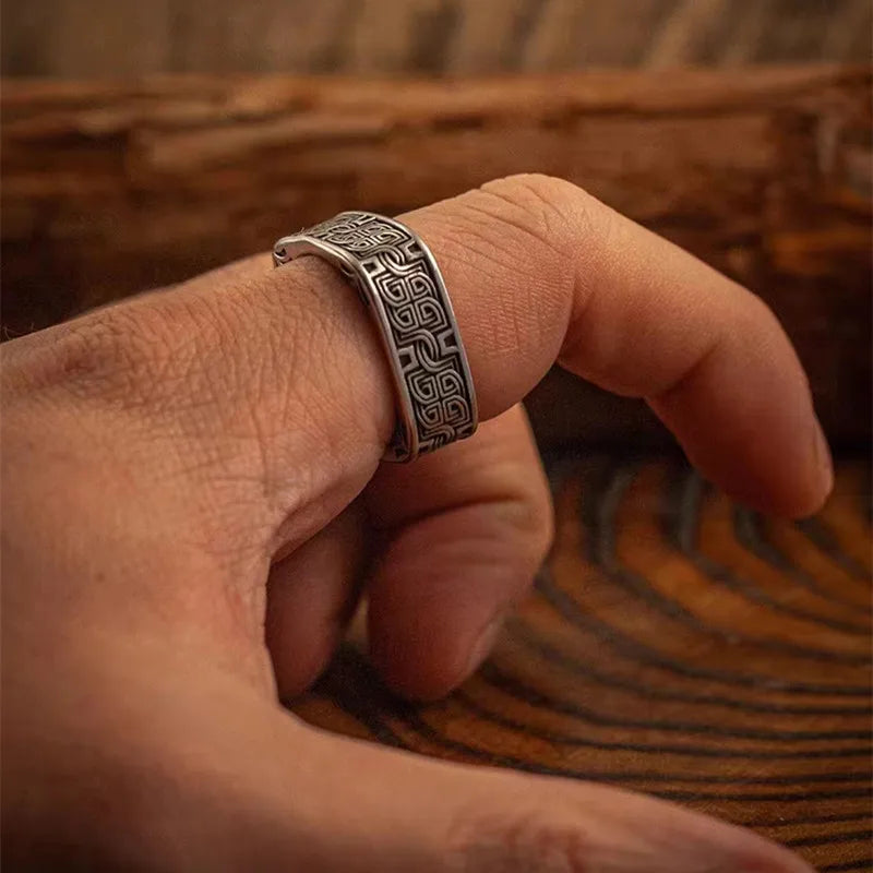 Bague "l'élégance nordique"