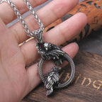 Collier "les corbeaux d'Odin"