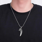 Collier "la dent du loup sauvage"