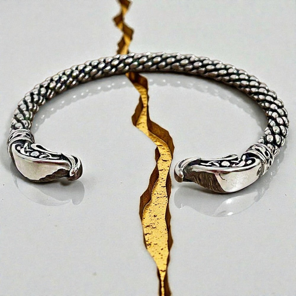 Manchette "l'élégance du dragon"