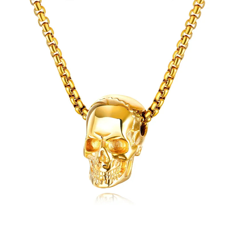 Collier "crâne de pirate"