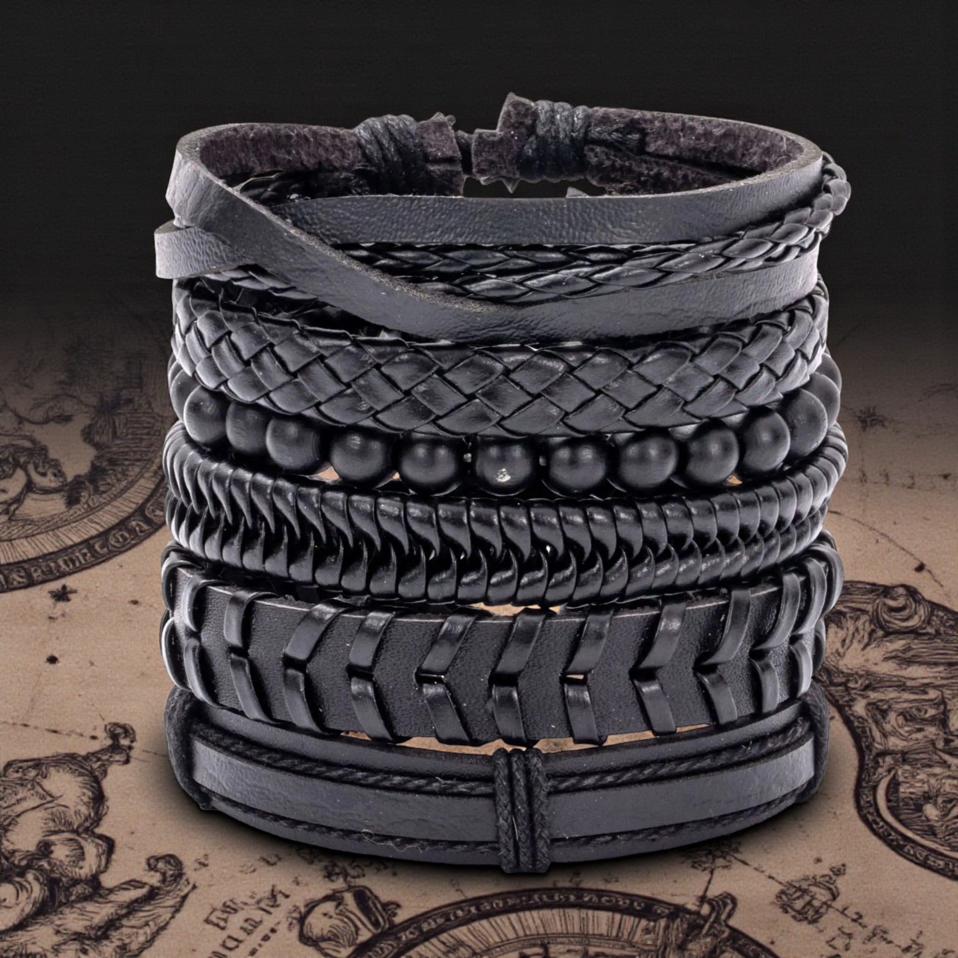 Bracelet pirate multi-couches