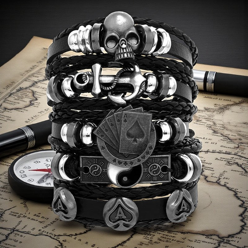 Bracelet pirate multi-couches
