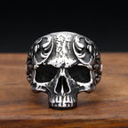 Bague "le crâne silencieux"