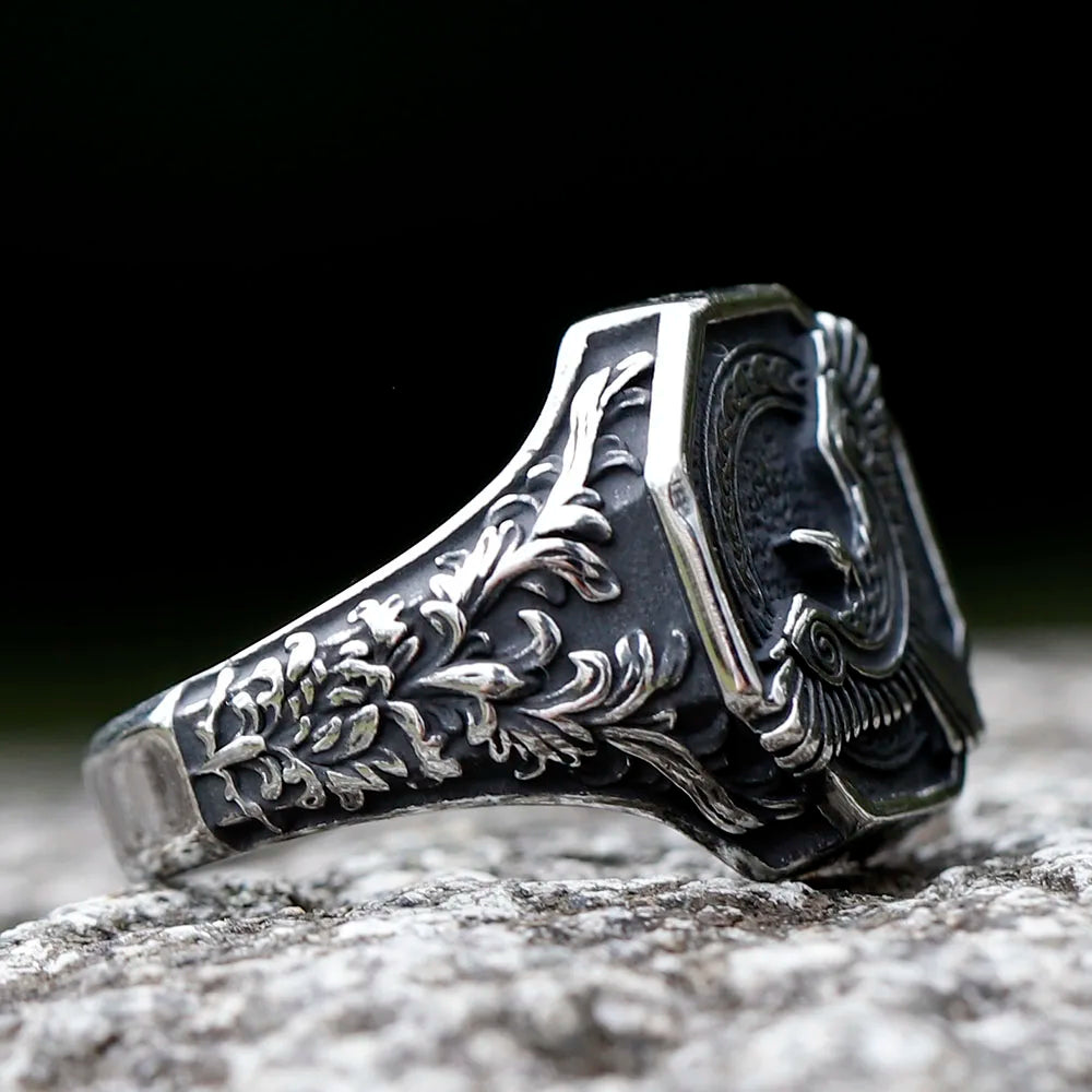 Bague "l'aigle charismatique"
