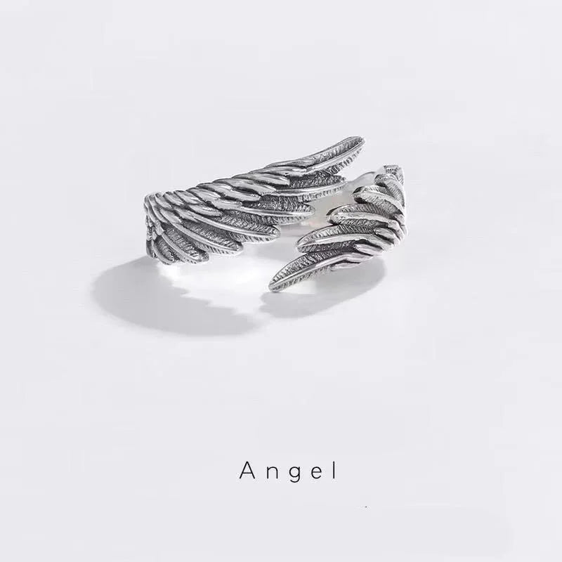 Bague ange et démon
