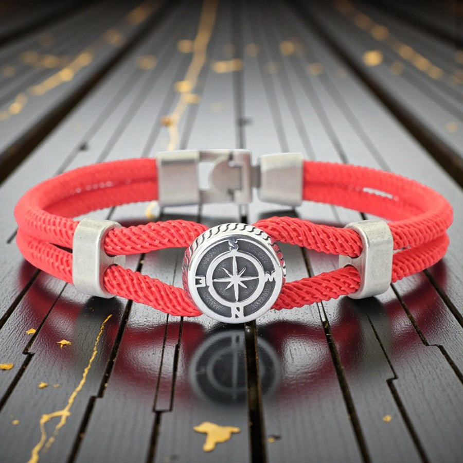 Bracelet boussole nautique