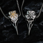 Collier "la sagesse du corbeau"