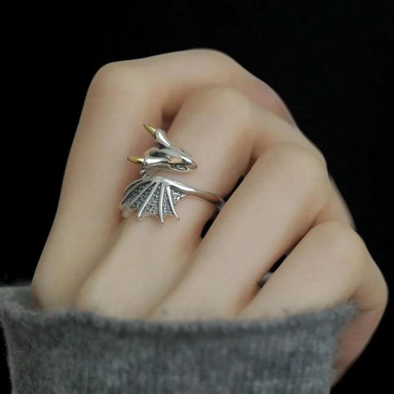 Bague "Le courage du dragon"