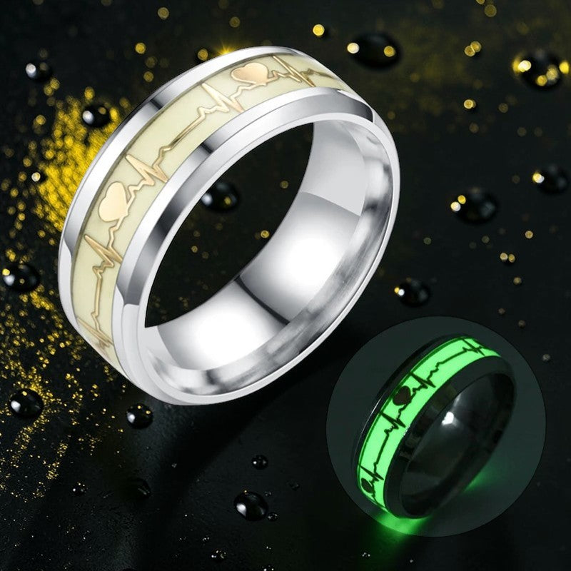 Bague lumineuse motif dragon