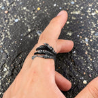 Bague griffe de dragon