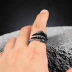 Bague griffe de dragon