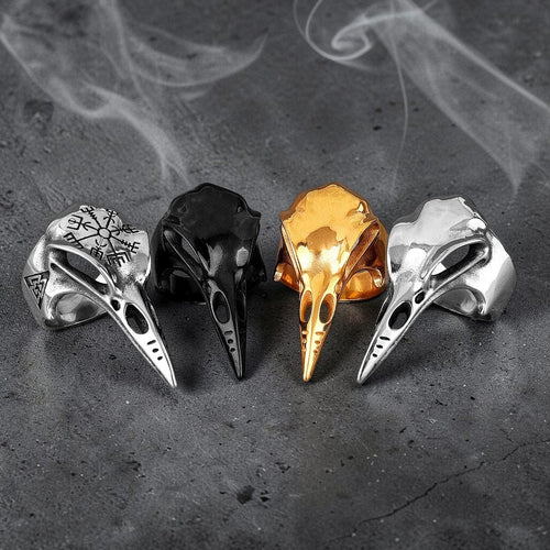 Bague " le mystère du corbeau"