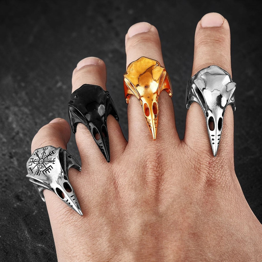 Bague " le mystère du corbeau"